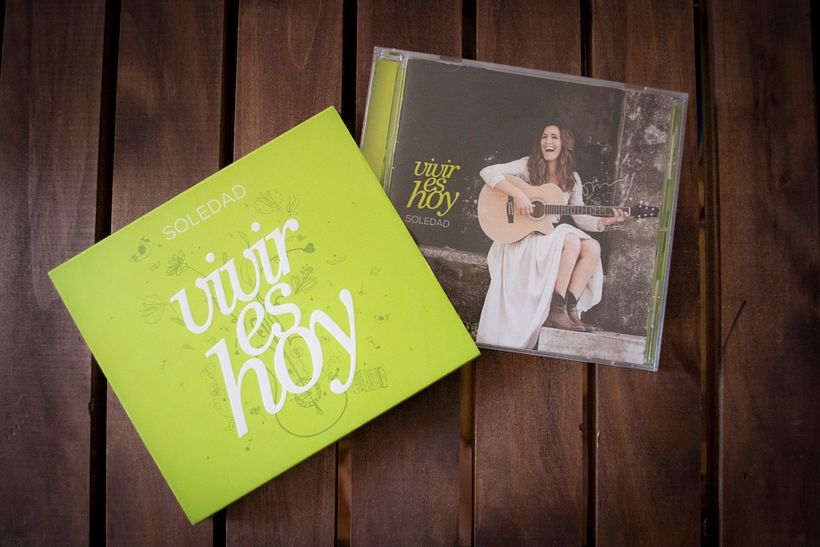 Arte de disco  VIVIR ES HOY 1