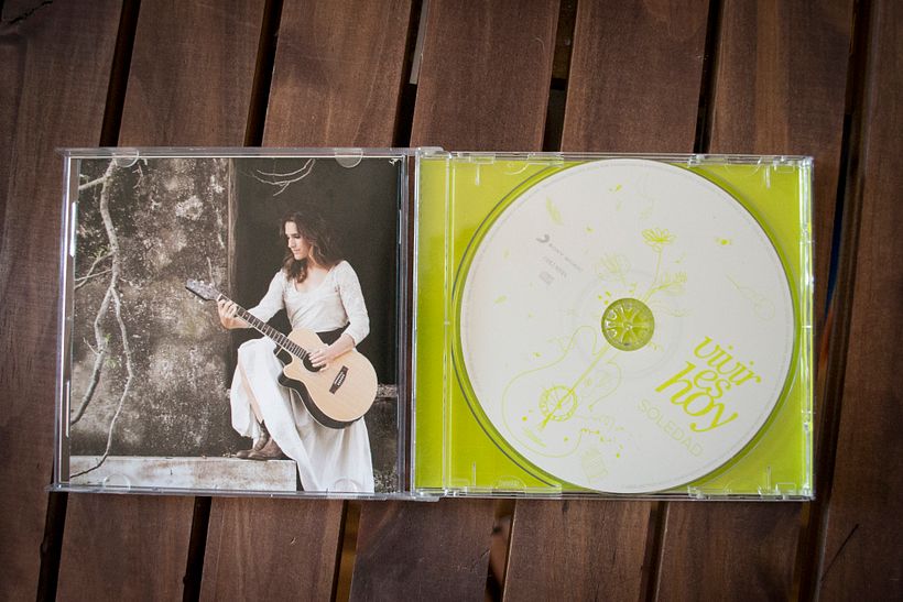 Arte de disco  VIVIR ES HOY 3