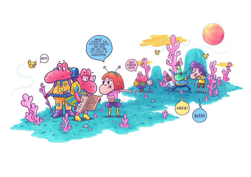 Tourists from outer space 0