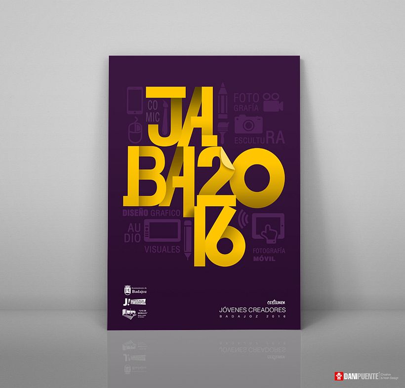Propuestas cartel Concurso Jóvenes creadores 2016.Badajoz. -1