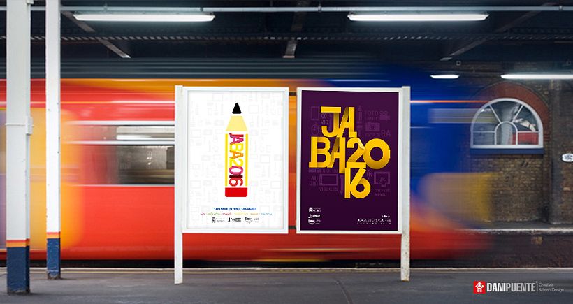 Propuestas cartel Concurso Jóvenes creadores 2016.Badajoz. 2