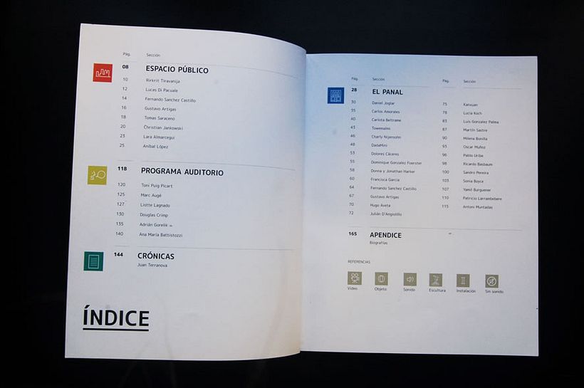 Afuera - Libro sobre muestra de arte contemporáneo 0