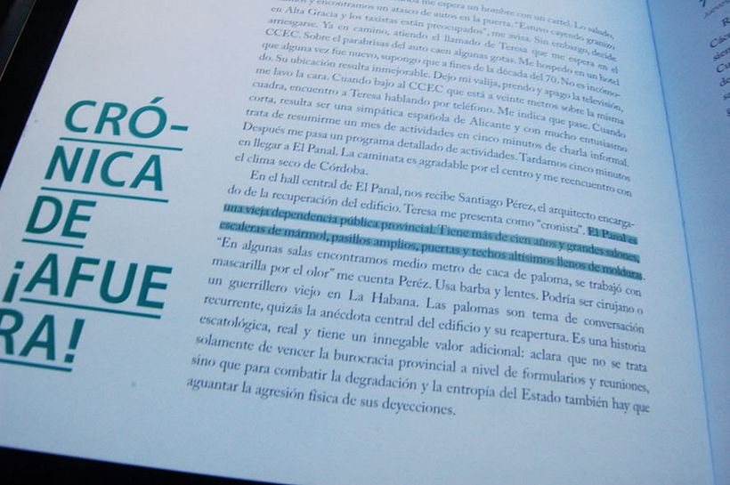 Afuera - Libro sobre muestra de arte contemporáneo 16