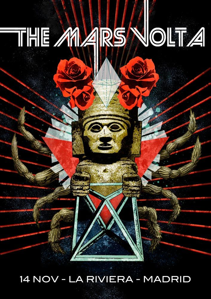 The Mars Volta - Proyecto Curso Ilustración para music lovers 0