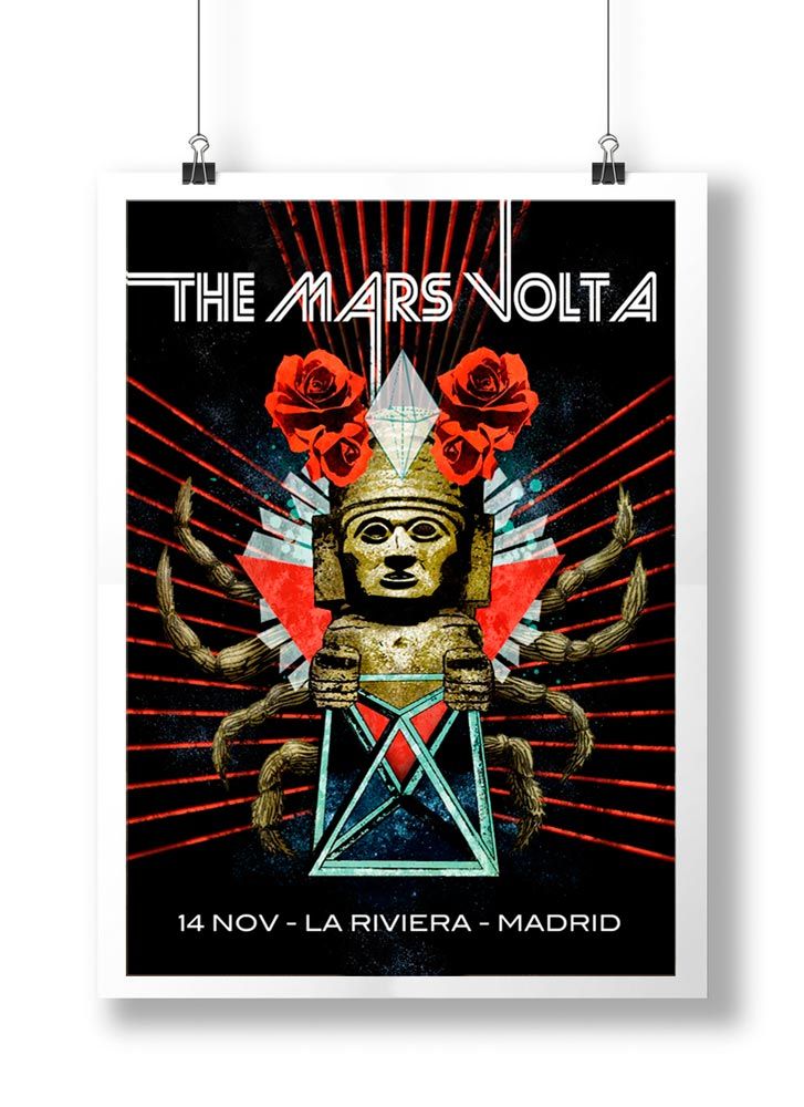 The Mars Volta - Proyecto Curso Ilustración para music lovers 1