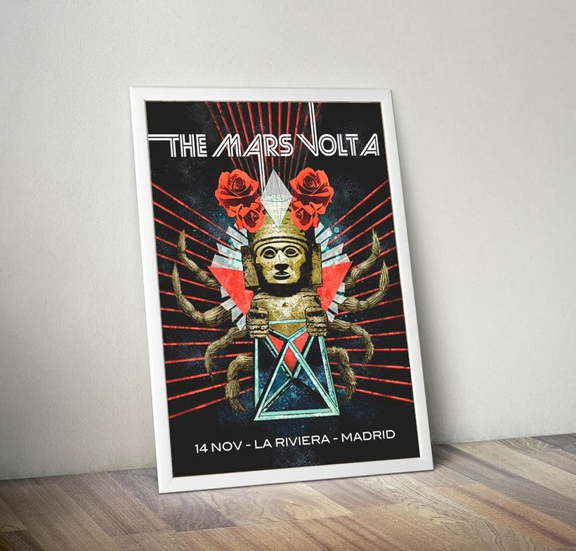 The Mars Volta - Proyecto Curso Ilustración para music lovers 2