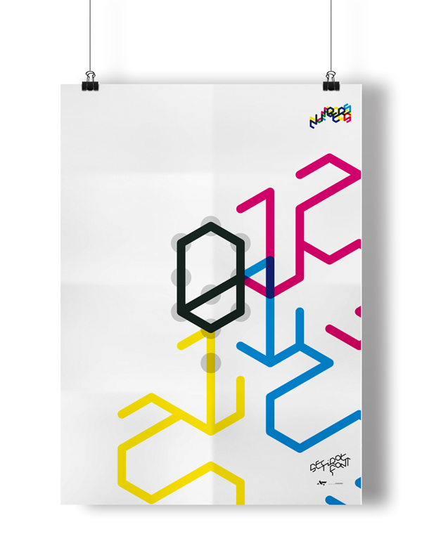 Numbers. Sefirot Font 3