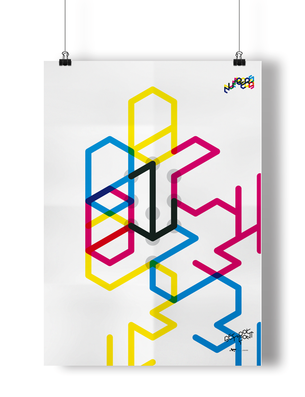 Numbers. Sefirot Font 5