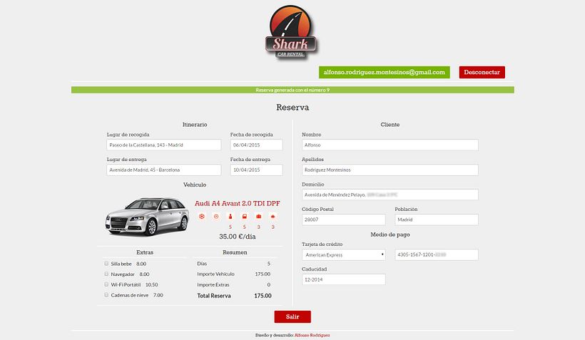 Front End Web Rent a Car 6