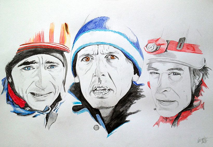 Retratos alpinistas 0