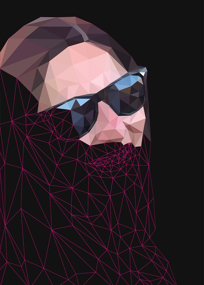 Low Poly Portrait 2