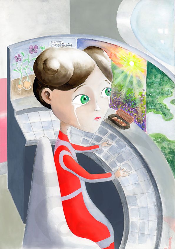 Ilustraciones para cuento "CUENTOS DEL TIEMPO NUEVO" 1