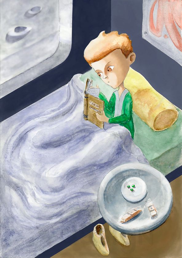 Ilustraciones para cuento "CUENTOS DEL TIEMPO NUEVO" 2