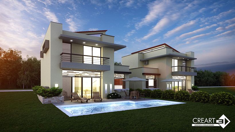 Reserva de Chinauta - Visualización 3D Interior y Exterior 3