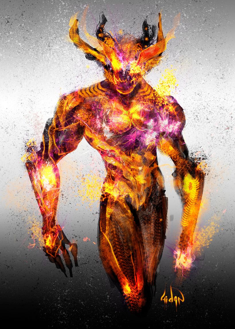 Fire Demon. -1