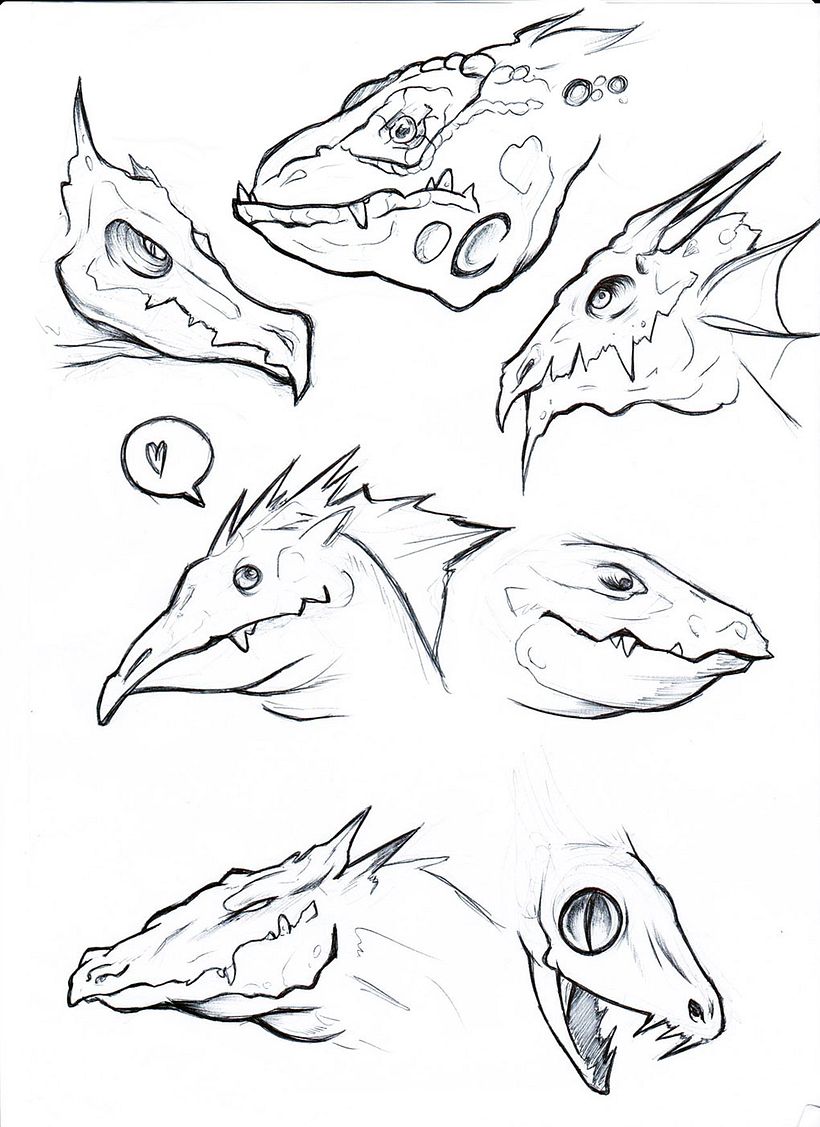 Bocetos, diseños sin terminar 2