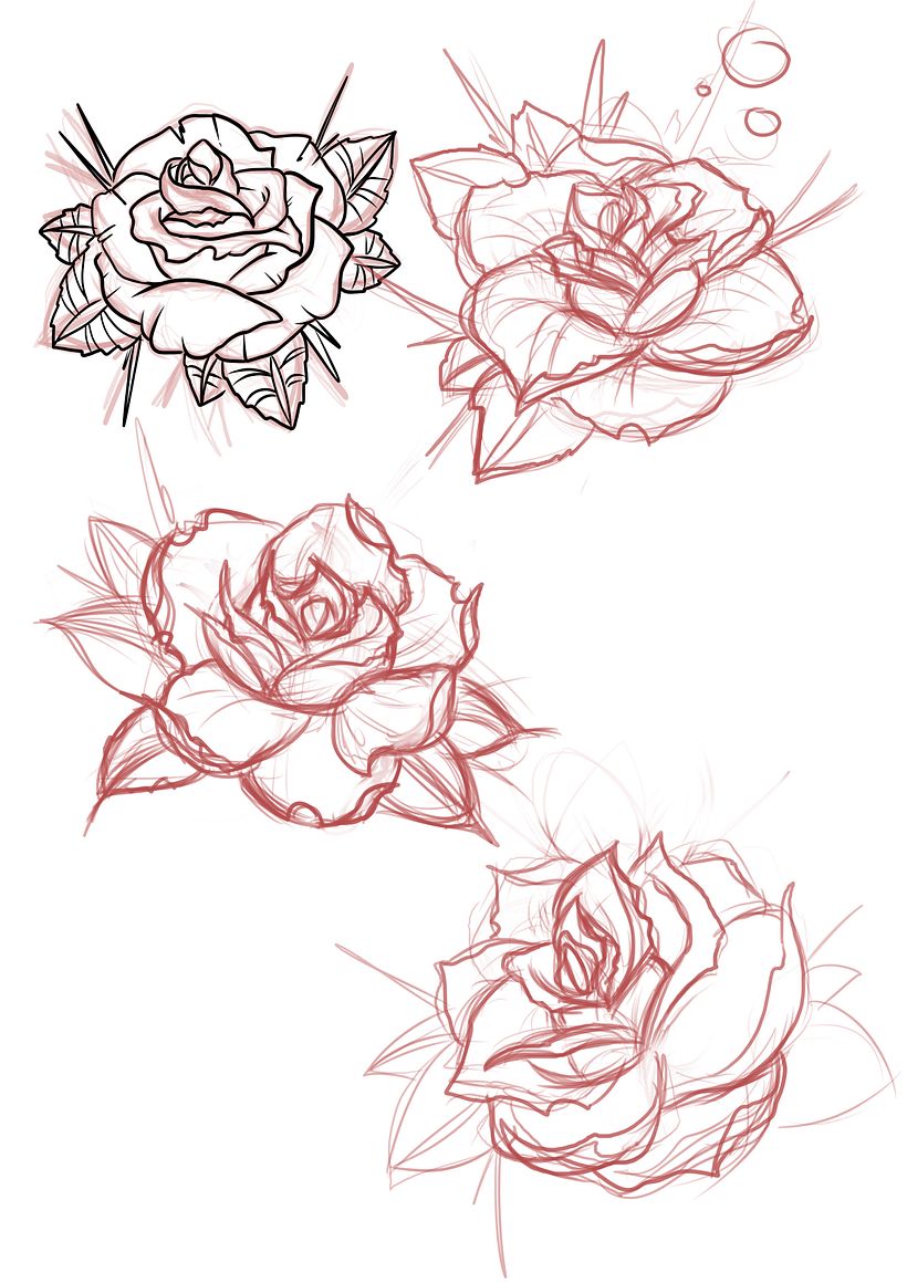 Bocetos, diseños sin terminar 15