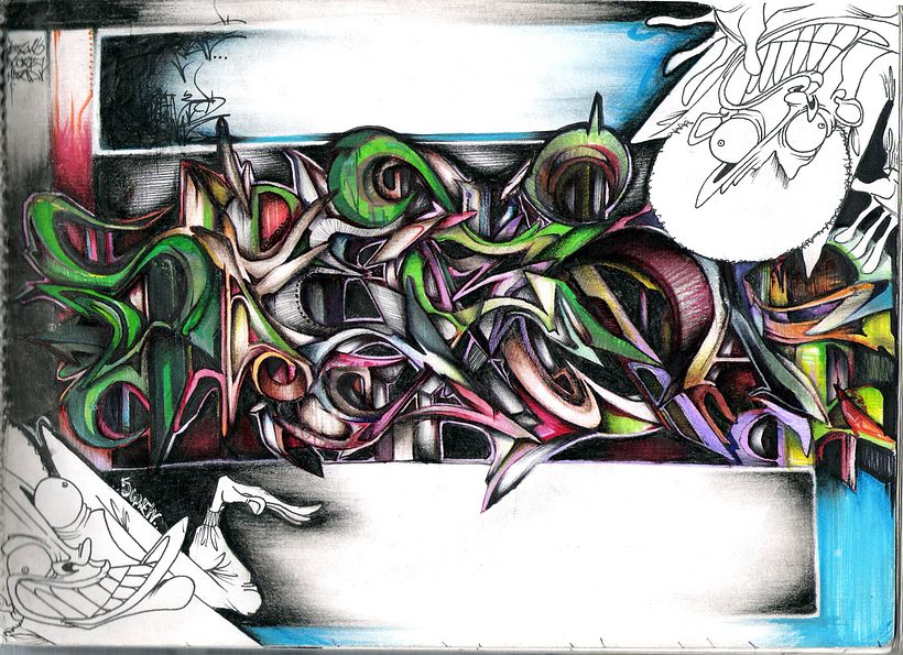 BOCETOS - ILUSTRACIONES 13