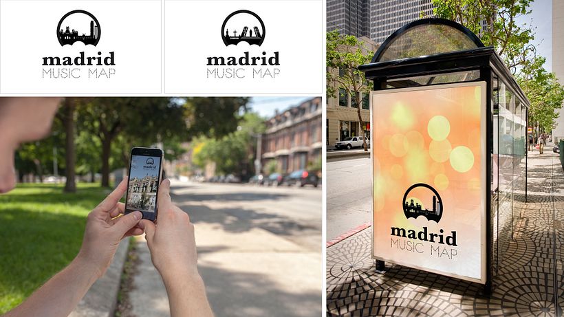 Imagen corporativa. Madrid Music Map. 0