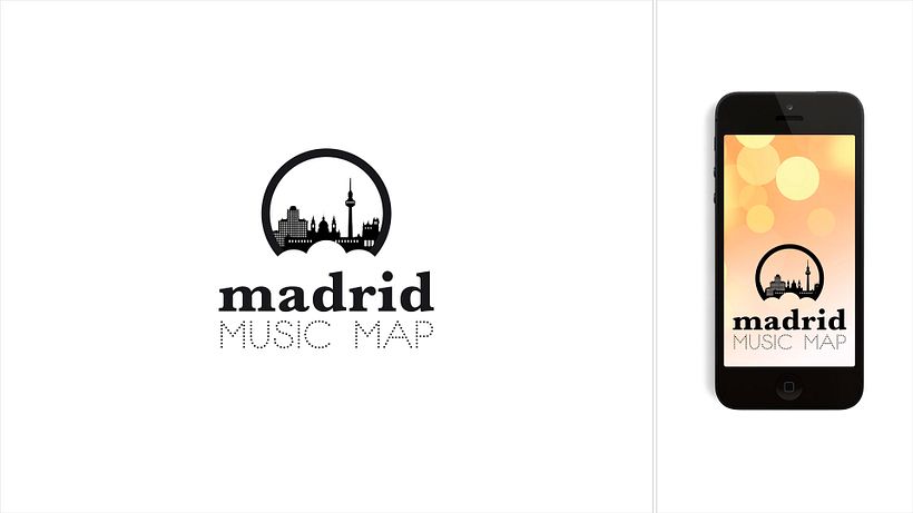 Imagen corporativa. Madrid Music Map. 2