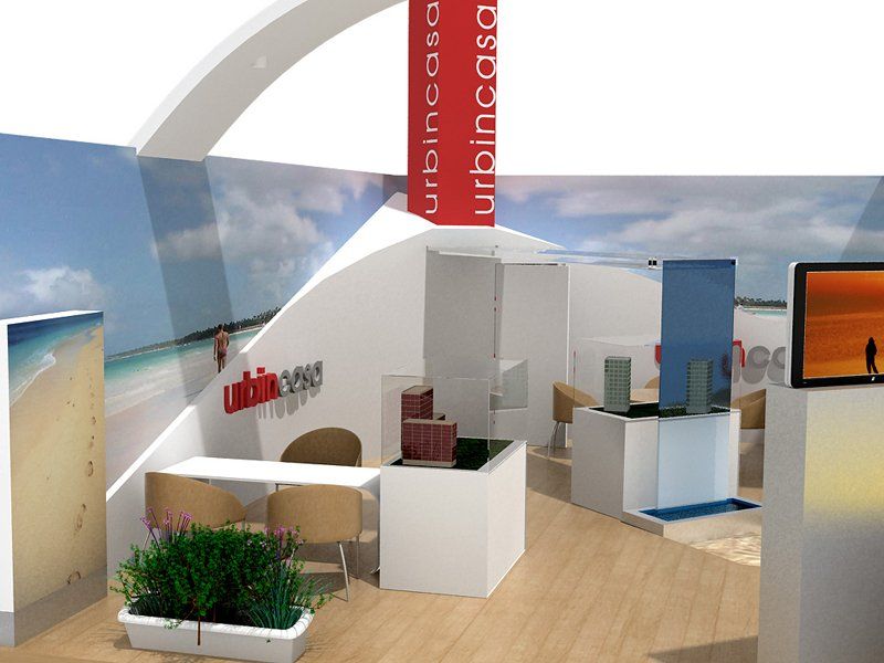 Diseño 3d stand Urbincasa -1