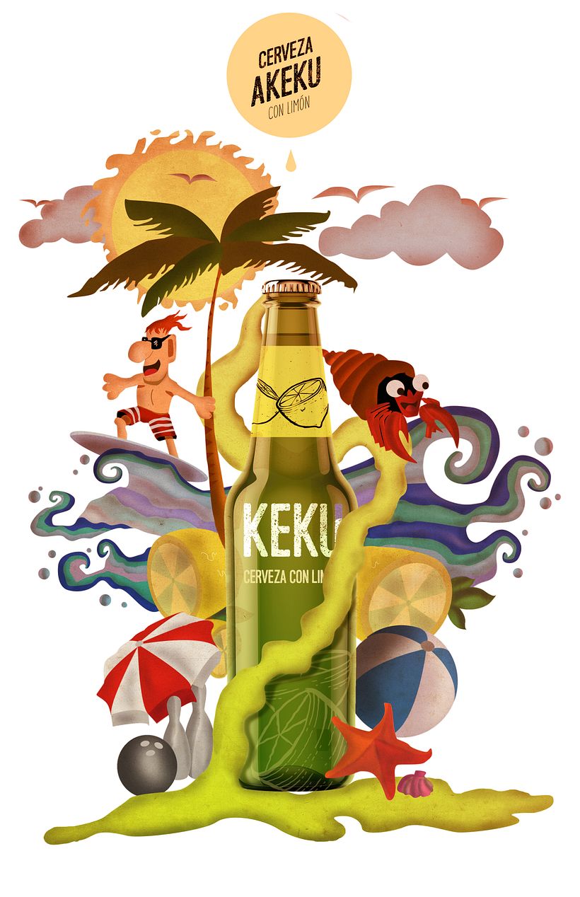 Cerveza Akeku ilustración final -1