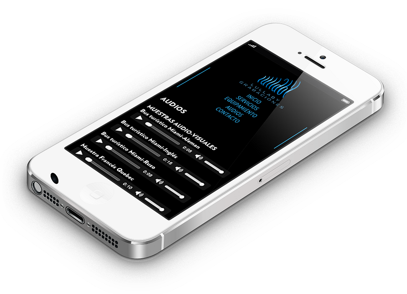 Web responsive Lullaby 1