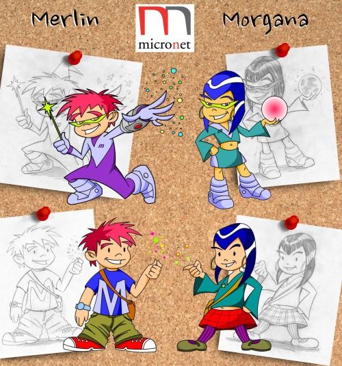Merlin & Morgana -1