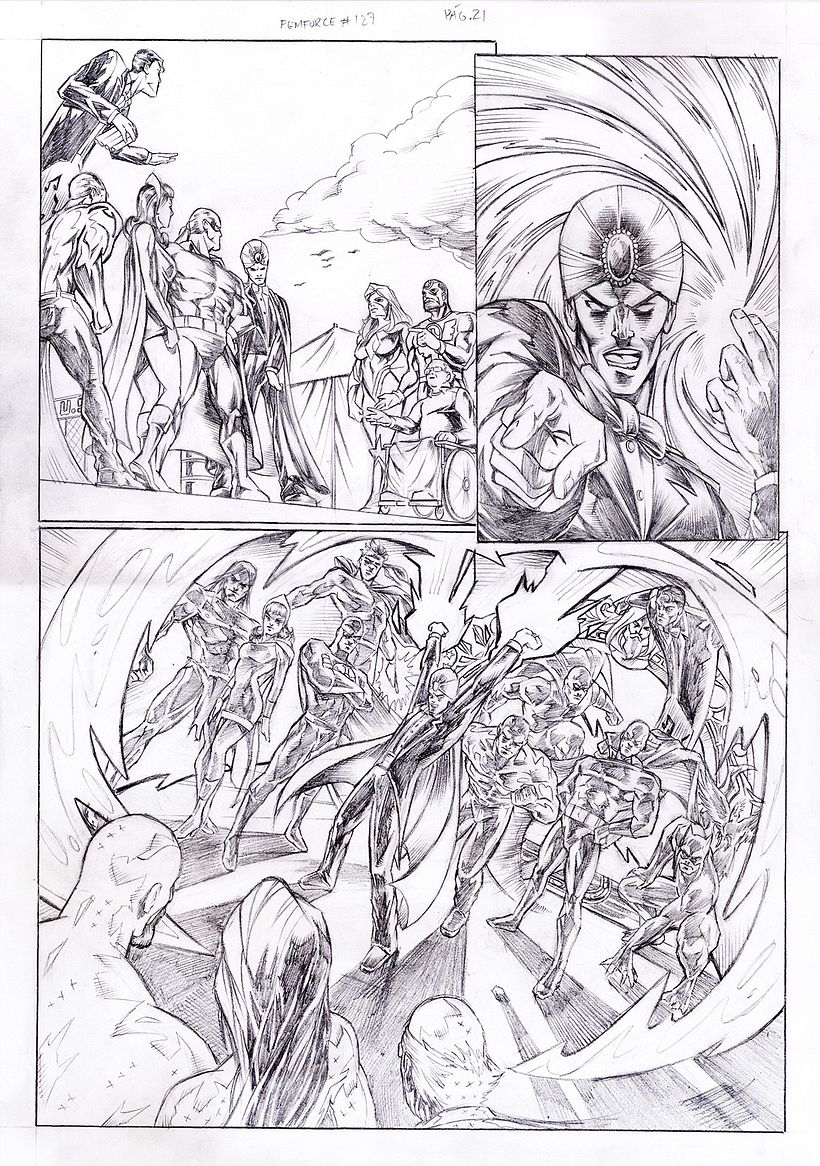 FEMFORCE #127 (AC Comics) PUBLISHED PAGES  2