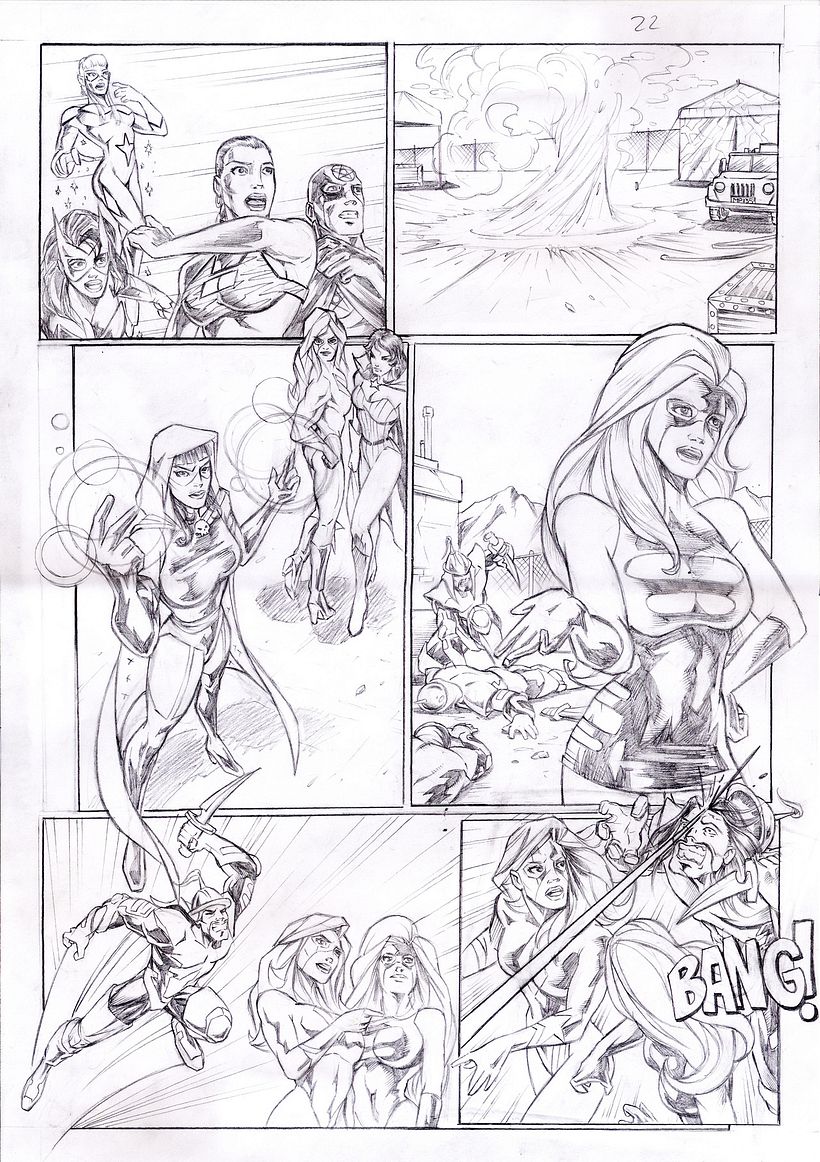 FEMFORCE #127 (AC Comics) PUBLISHED PAGES  3