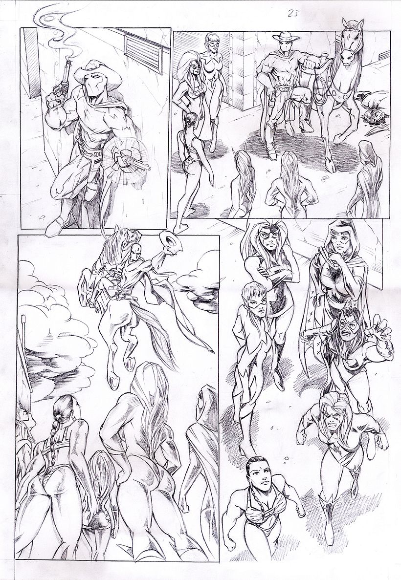 FEMFORCE #127 (AC Comics) PUBLISHED PAGES  4