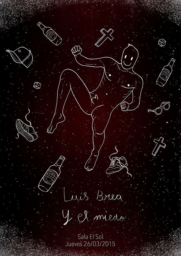 Cartel Luis Brea y El Miedo 0