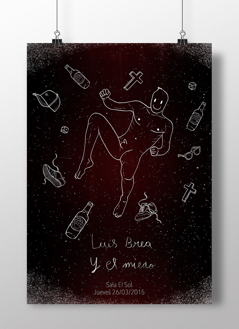 Cartel Luis Brea y El Miedo 1