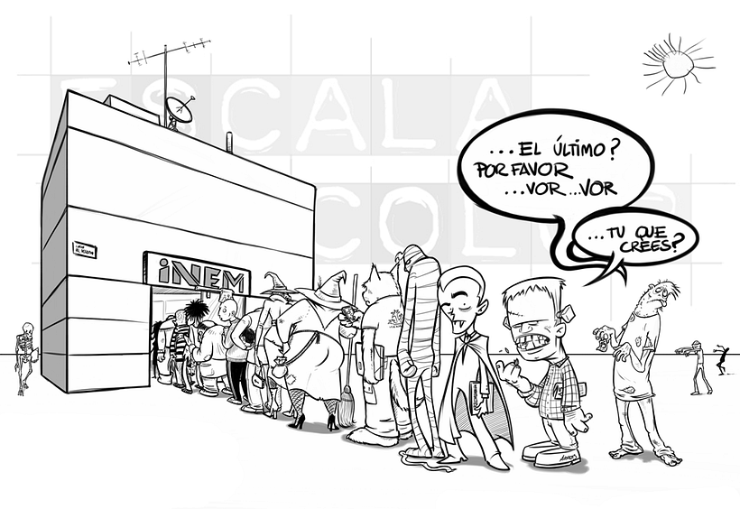 Ilustraciones "escala de color" 2