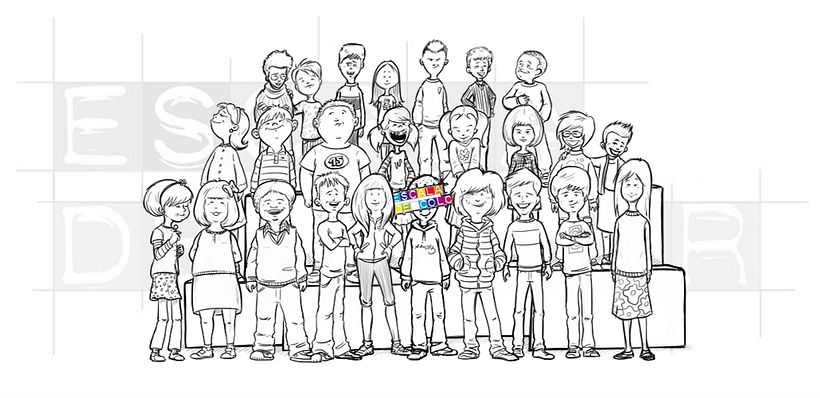 Ilustraciones "escala de color" 7