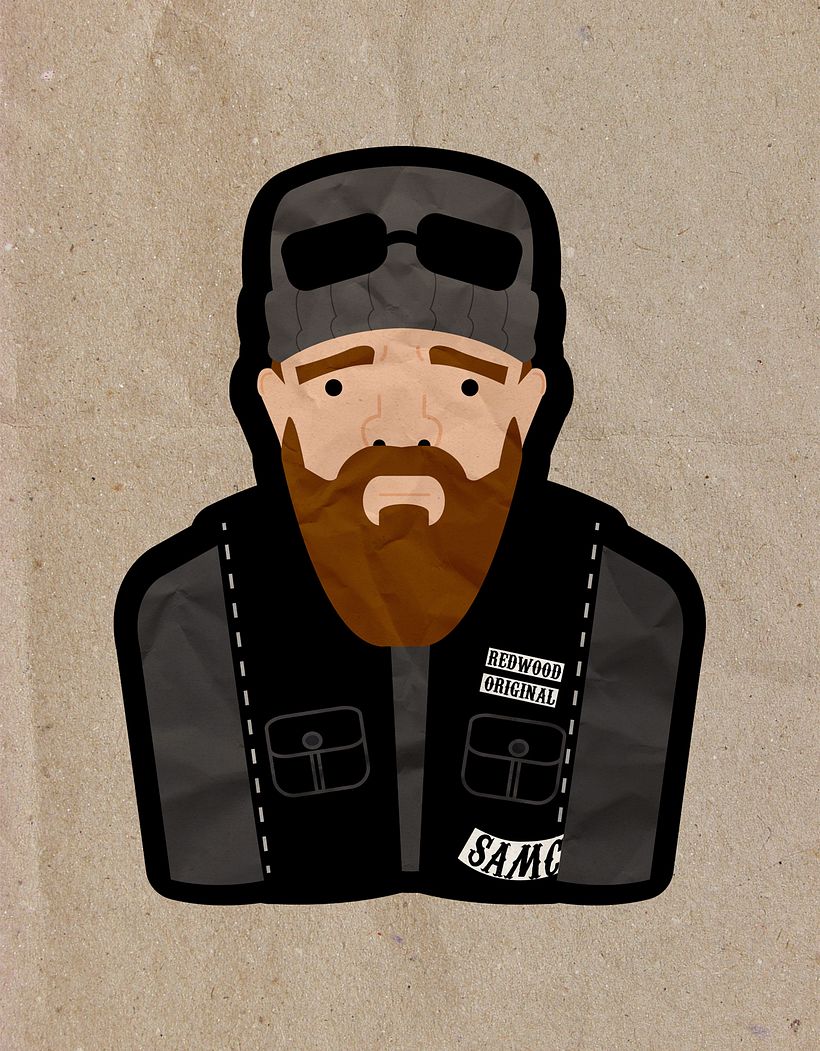 Sons Of Anarchy Ilustraciones 1