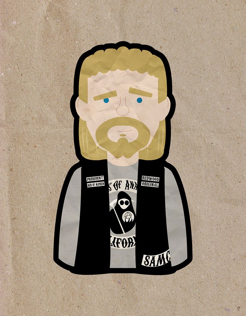 Sons Of Anarchy Ilustraciones 0