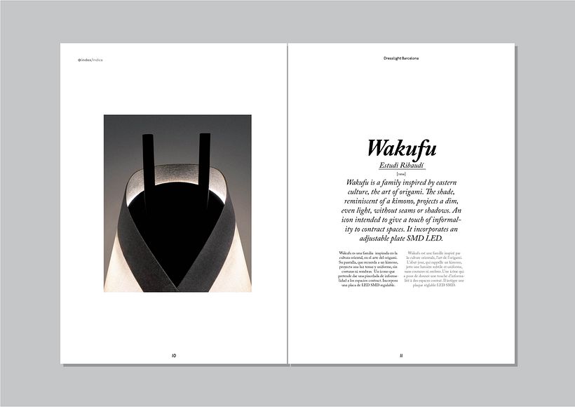 LIGHTING CATALOGUE DESIGN 1