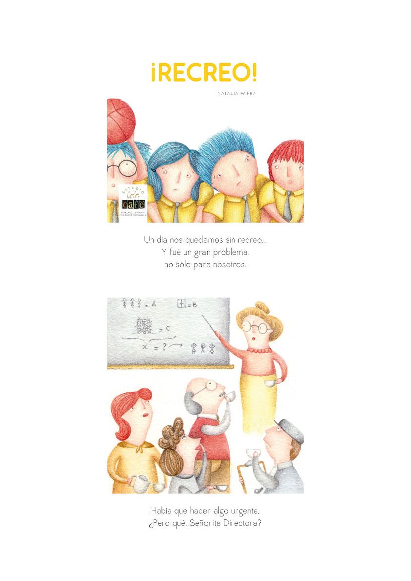 Recreo / Proyecto de Libro-album. -1