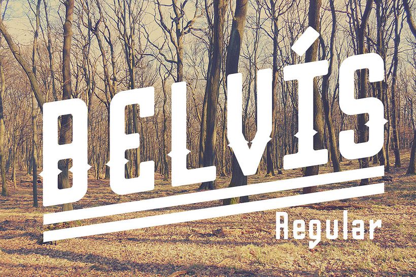 Belvís Regular Font 1