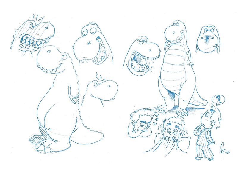 "Cuando despertó, el dinosaurio seguía ahí" 1