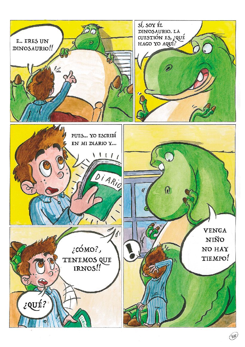 "Cuando despertó, el dinosaurio seguía ahí" 12