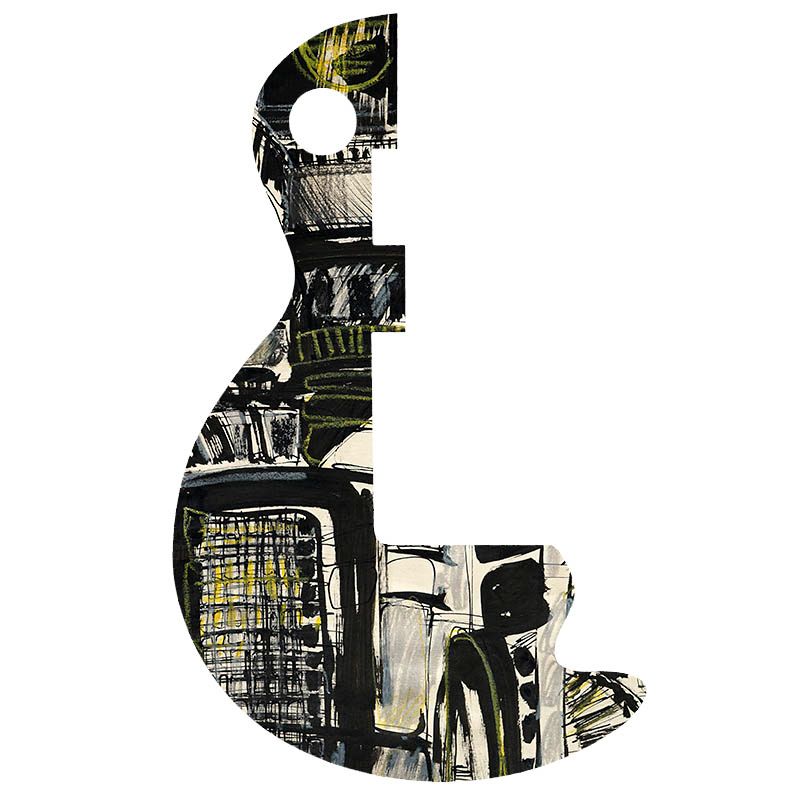 Pegatinas para guitarra -1