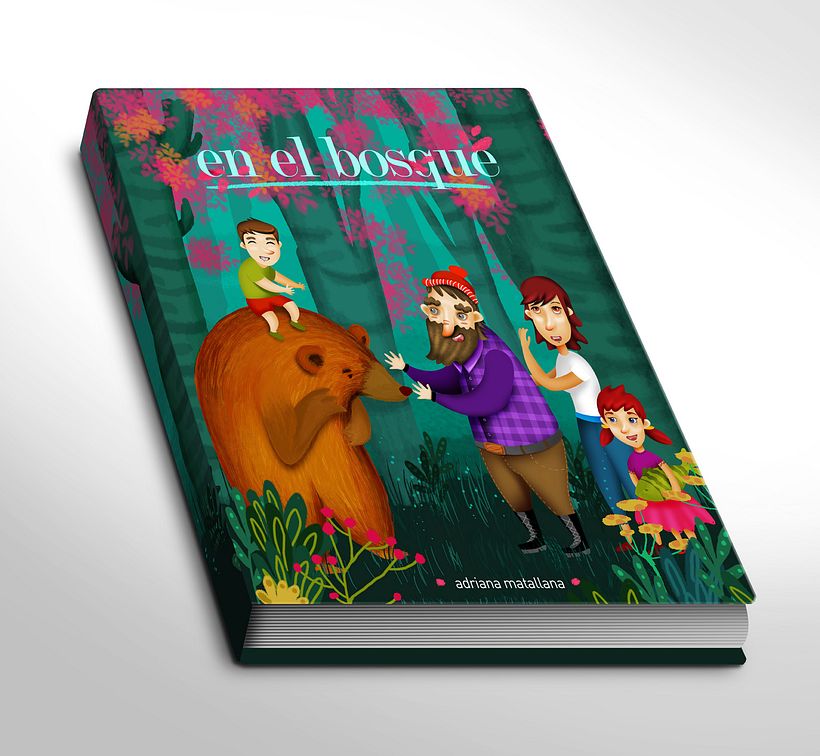 Personajes para libro "en el bosque" 4