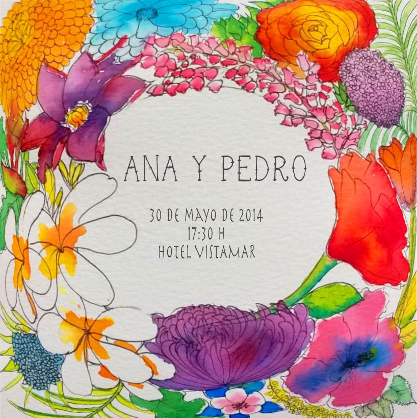 Invitación de boda 1