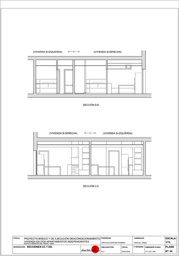 DISEÑO INTERIOR: DOS APARTAMENTOS. 11