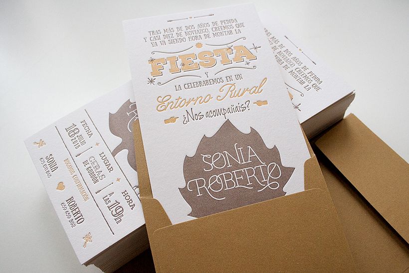 Invitaciones de Boda (Sonia y Roberto) 3