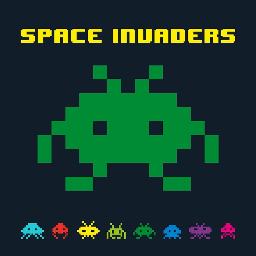 Space Invaders - Pacman 2