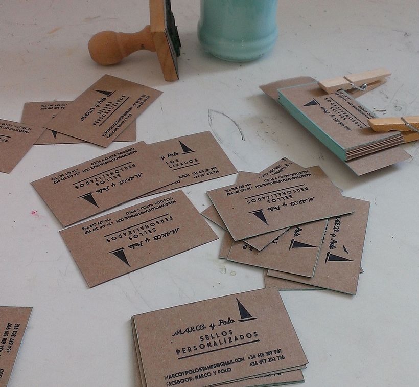 Marco y Polo - sellos personalizados 0