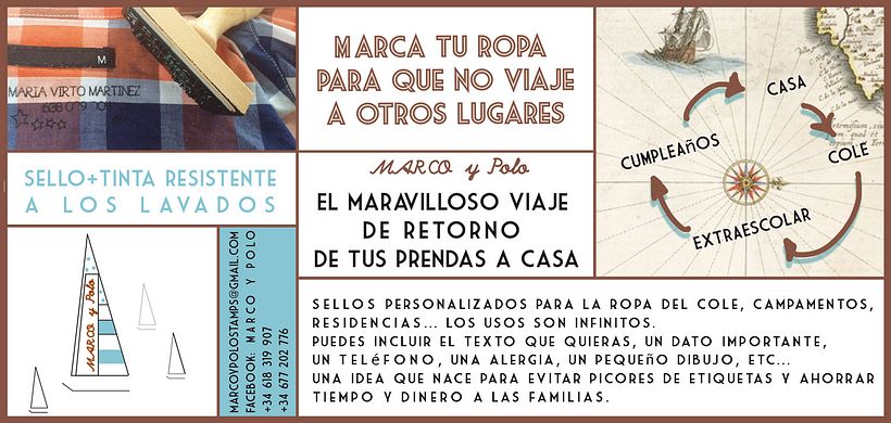 Marco y Polo - sellos personalizados 6